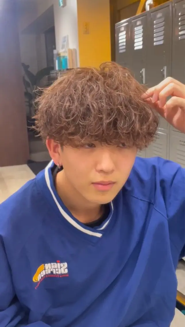 カラー パーマ メンズ カット ヘアカラー パーマ fifth 武正 琉生のヘアスタイル