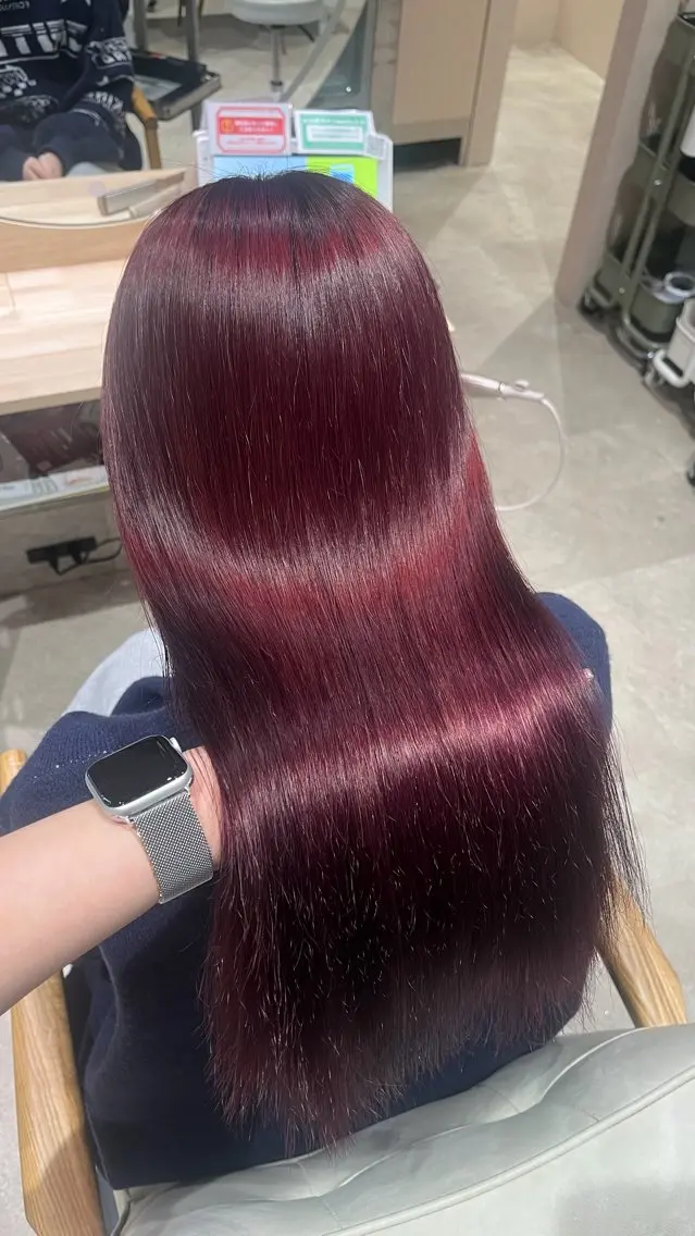 ロング カラー ヘアカラー 🎀暖色カラー/ HANA🎀のヘアスタイル