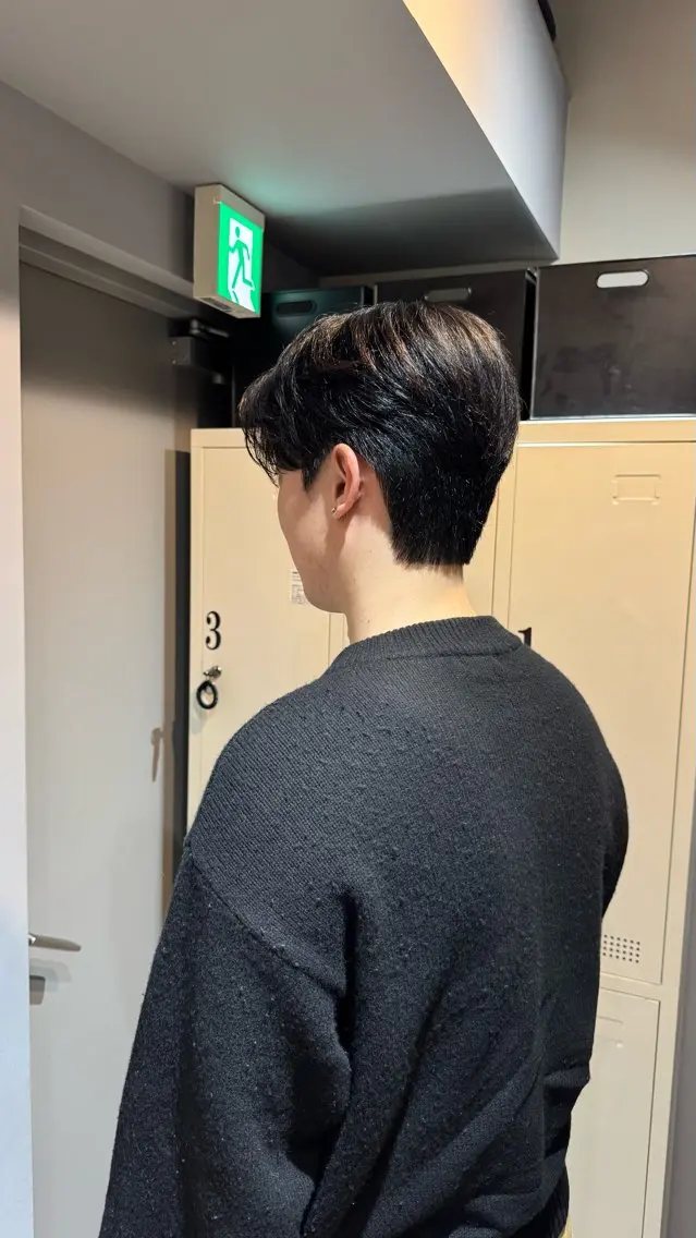 ショート カラー メンズ カット 縮毛矯正 トリートメント 💈メンズカット💈 No.1💈坂元のヘアスタイル