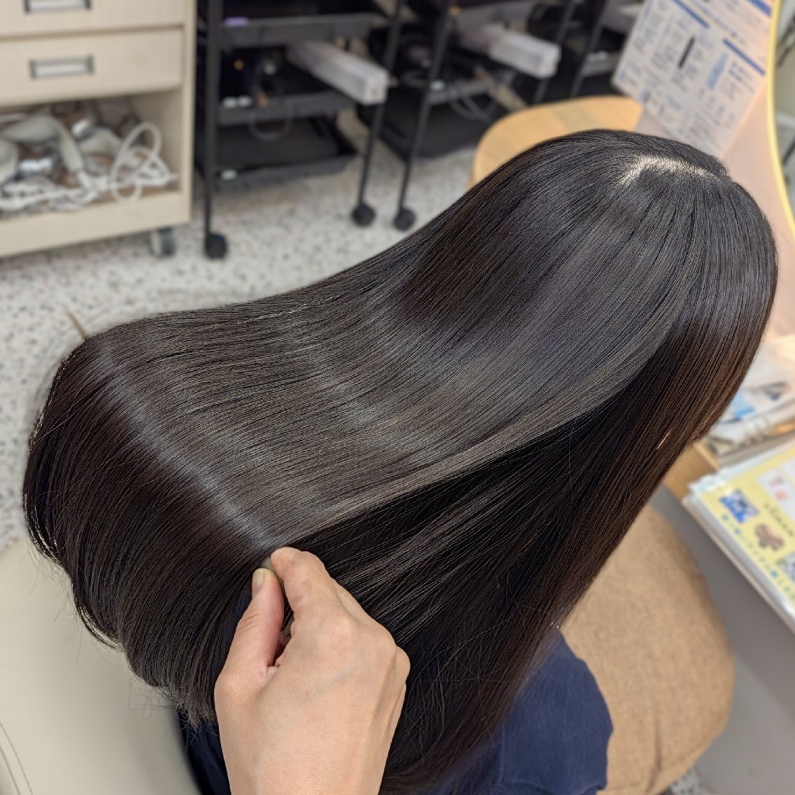 🌻 銀座水素ケア 🌻 只腰 花のヘアスタイル