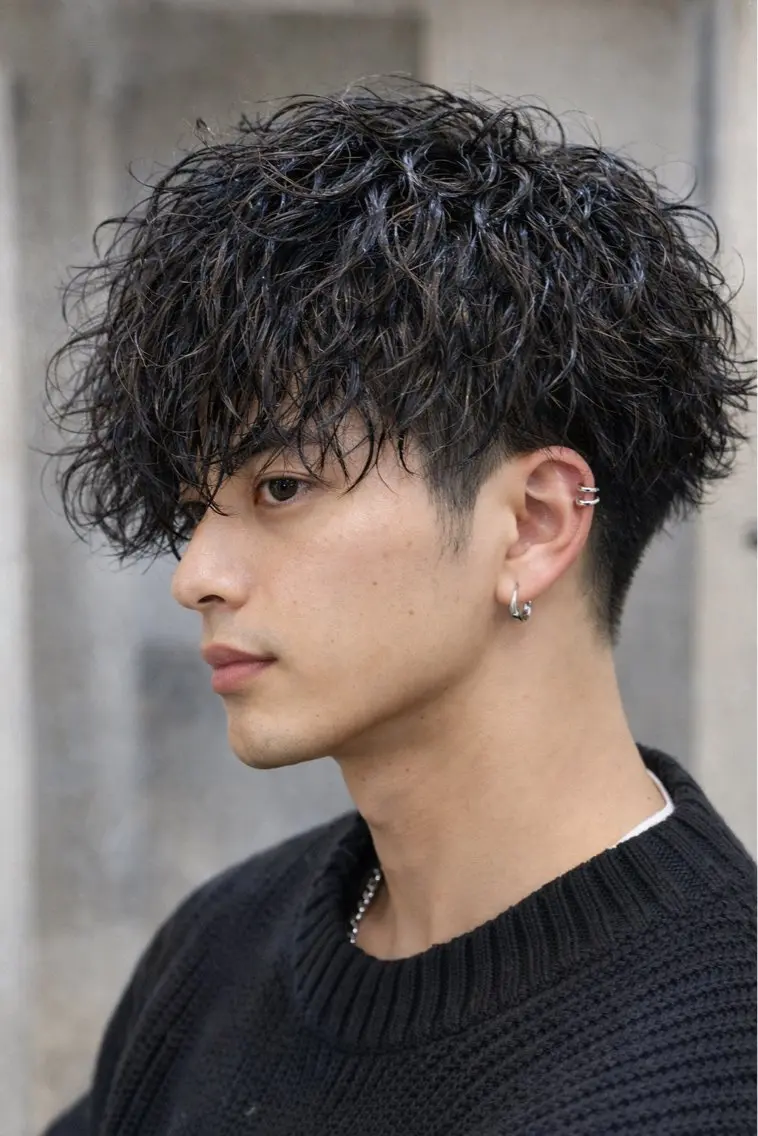 メンズ骨格矯正カット💈&【スパイラルパーマ】🌪️の写真