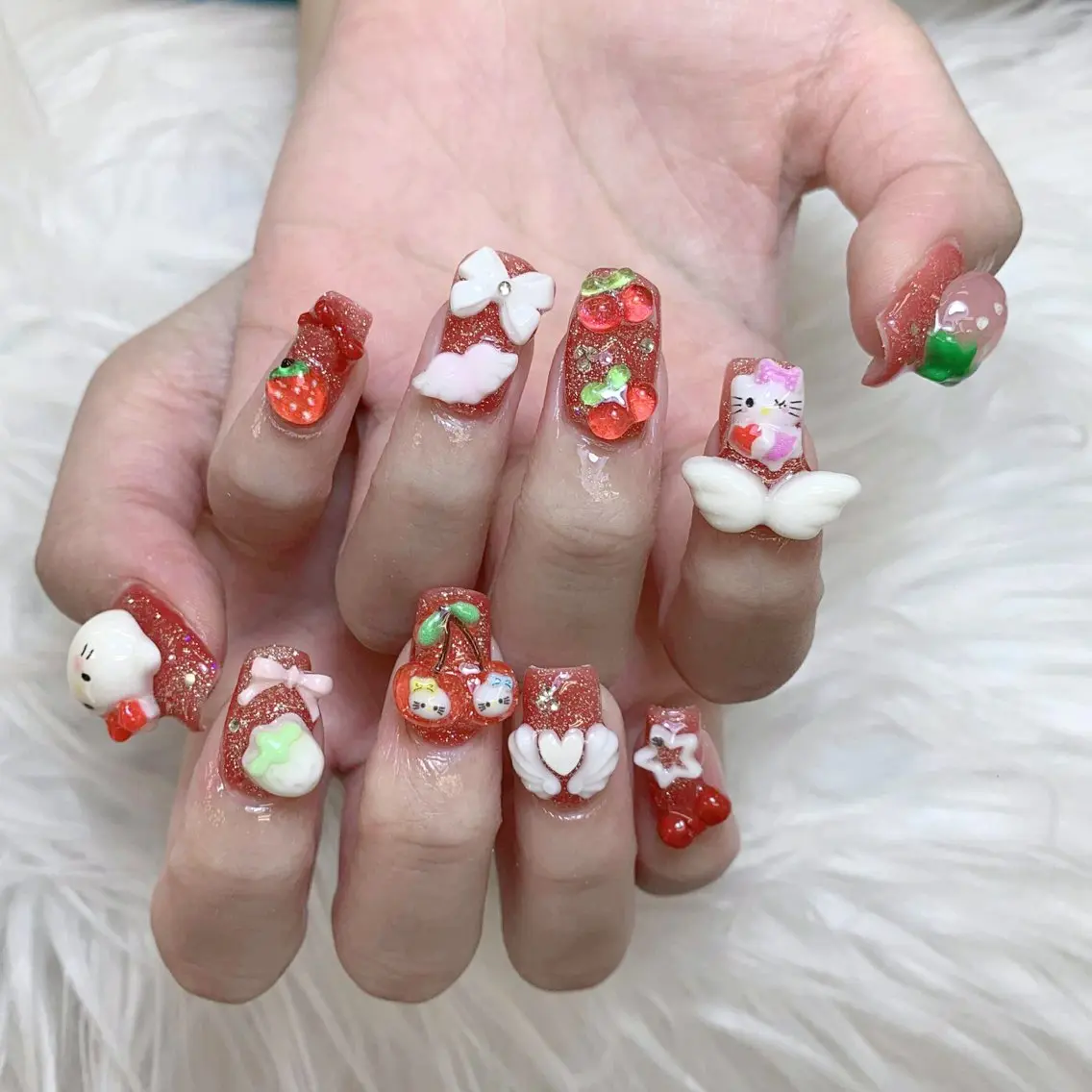 ネイル ANH NAIL ゴテゴテ専門店💎のネイルデザイン
