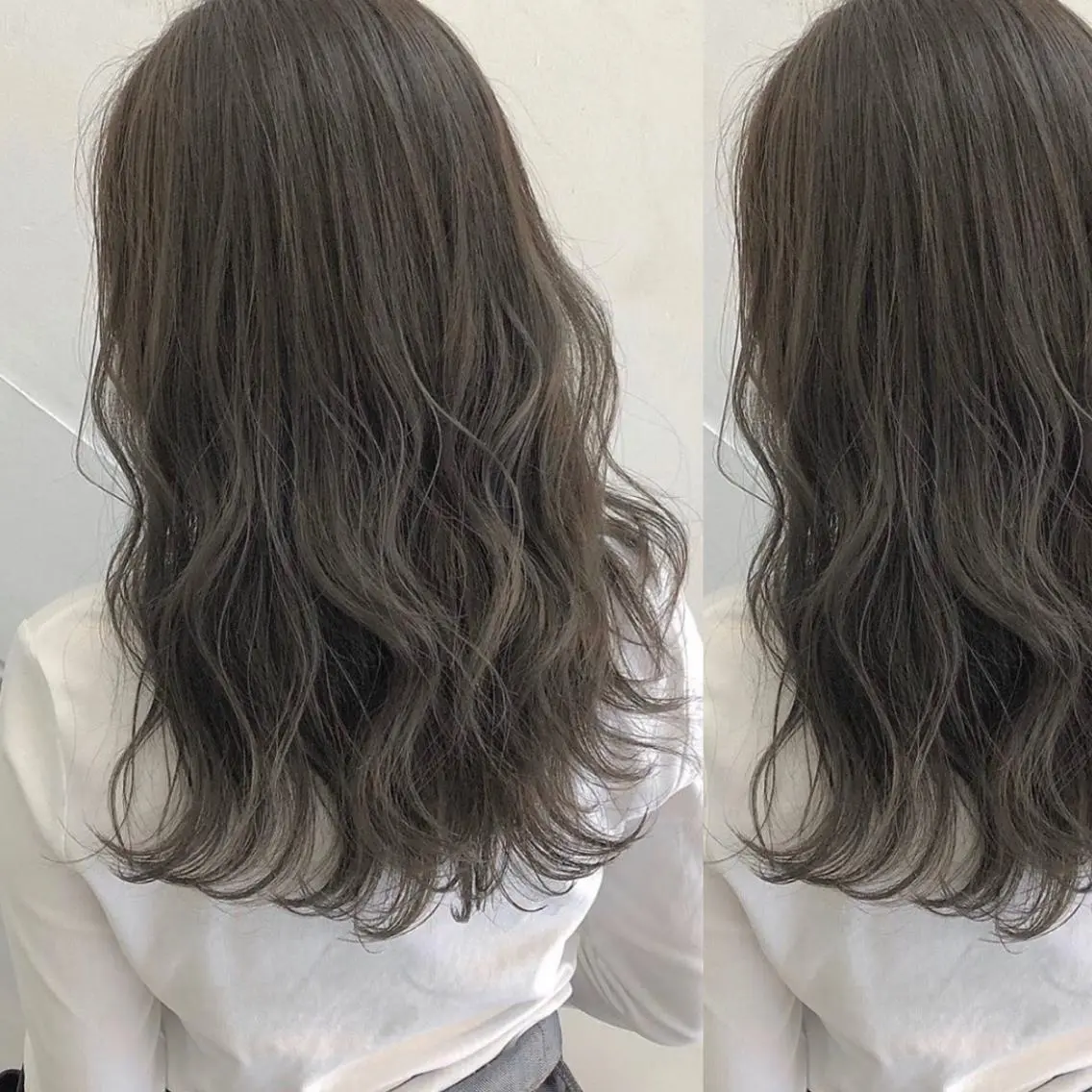 セミロング カラー CLUTCH天王寺 西藤遥河のヘアスタイル
