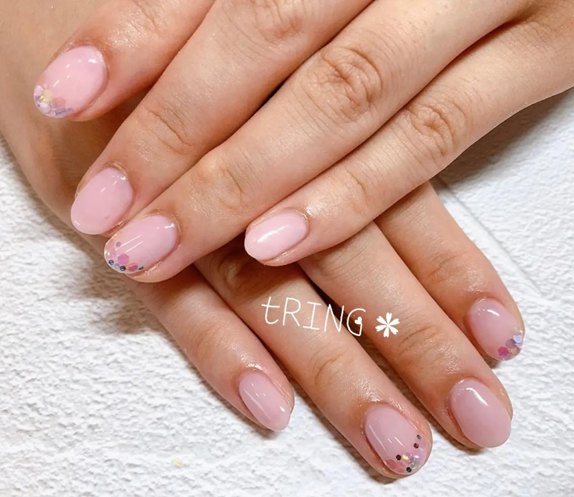 ネイル ハンドネイル tRING* しいの木台のネイルデザイン