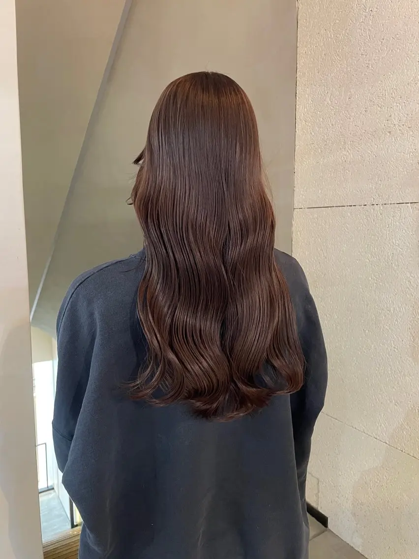 カラー 透明感カラー シイナ /札幌美容師のヘアスタイル