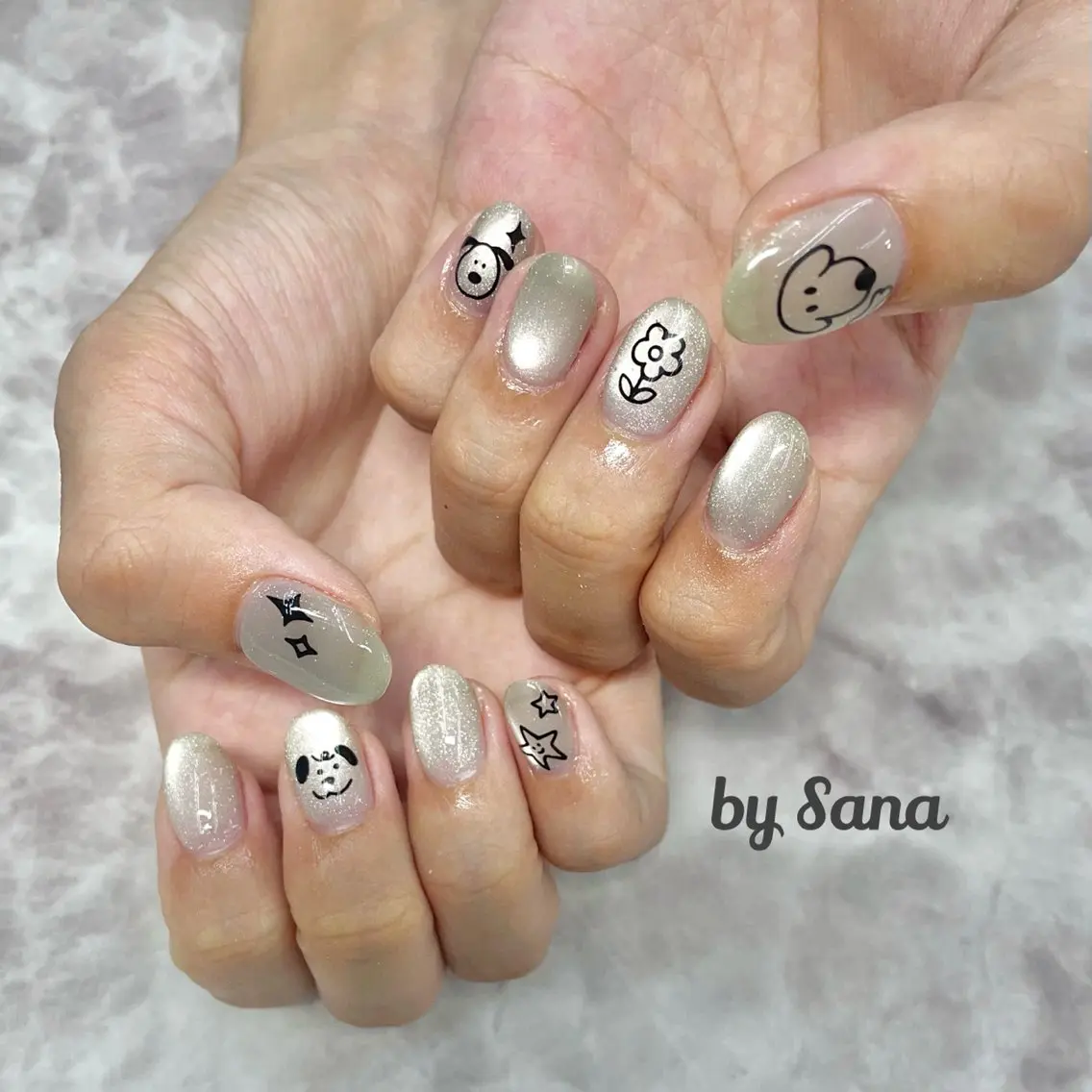 ネイル 閨匠ビューティサロン 銀座店❤︎Sanaのネイルデザイン