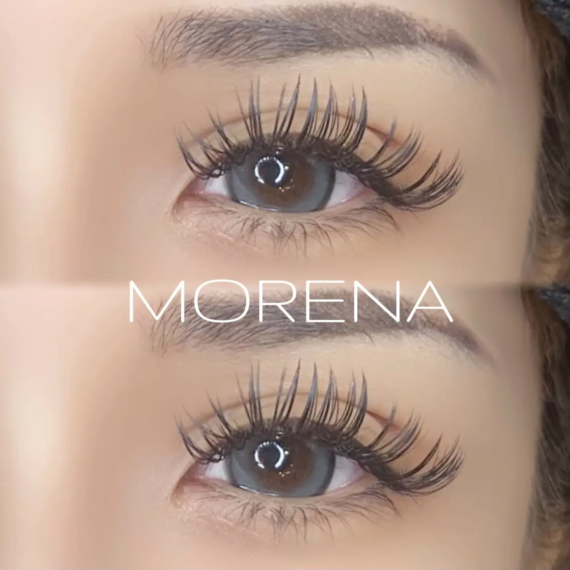 マツエク・マツパ Dカール 小顔eyelash MORENAのマツエク・マツパデザイン