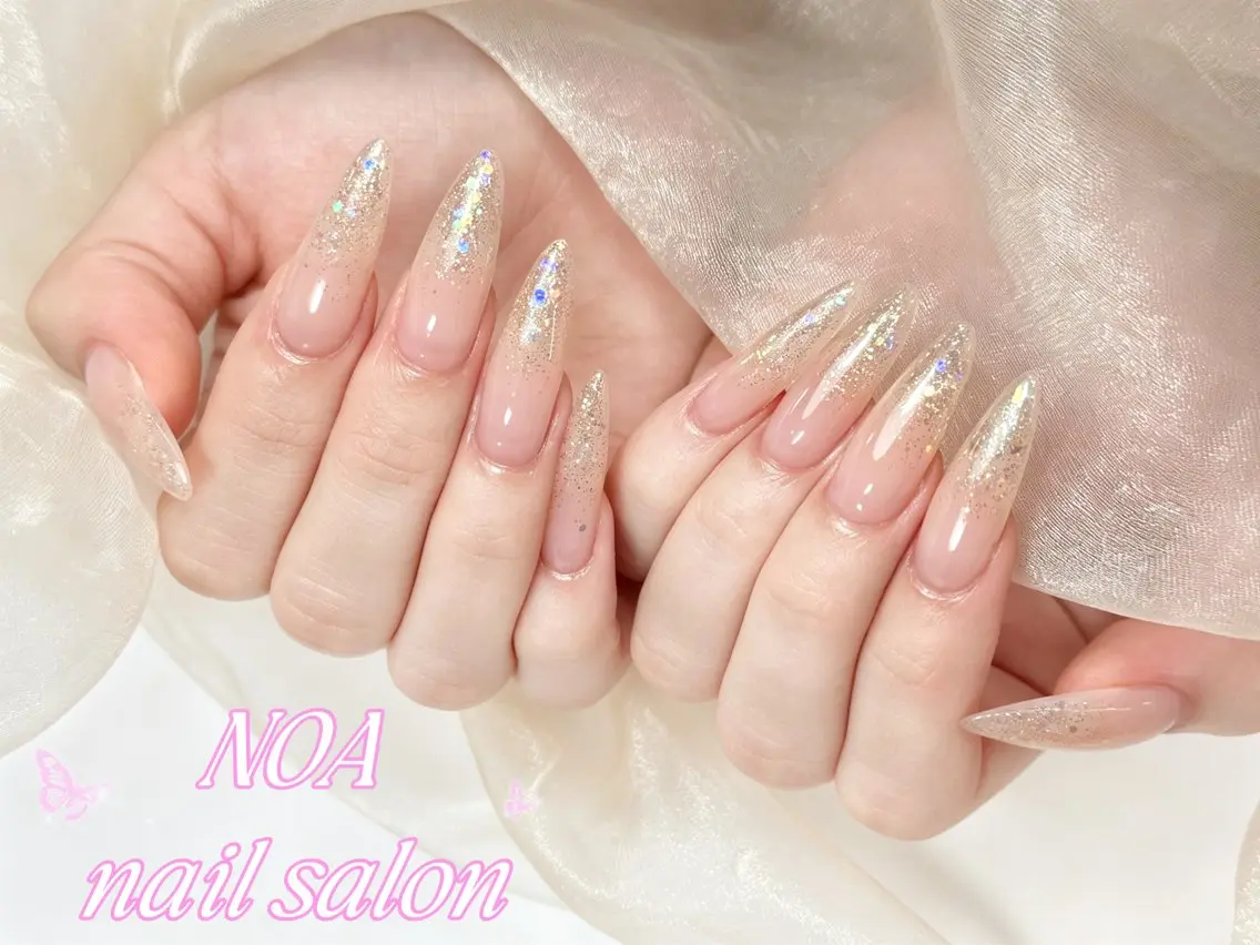 ロング ハンドネイル Noa Nail みつきのネイルデザイン