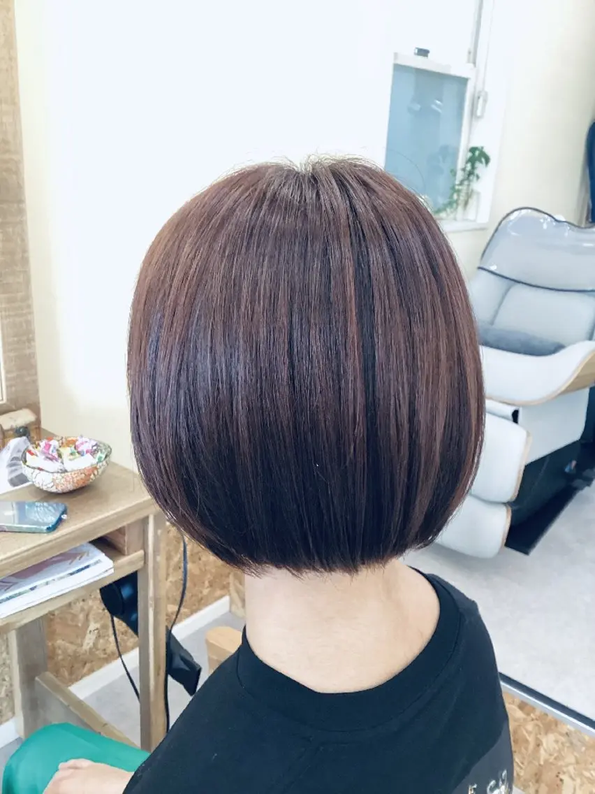 リタッチカラー+毛先枝毛カット+スペシャルケア5ステップトリートメント+ヘッドスパの写真