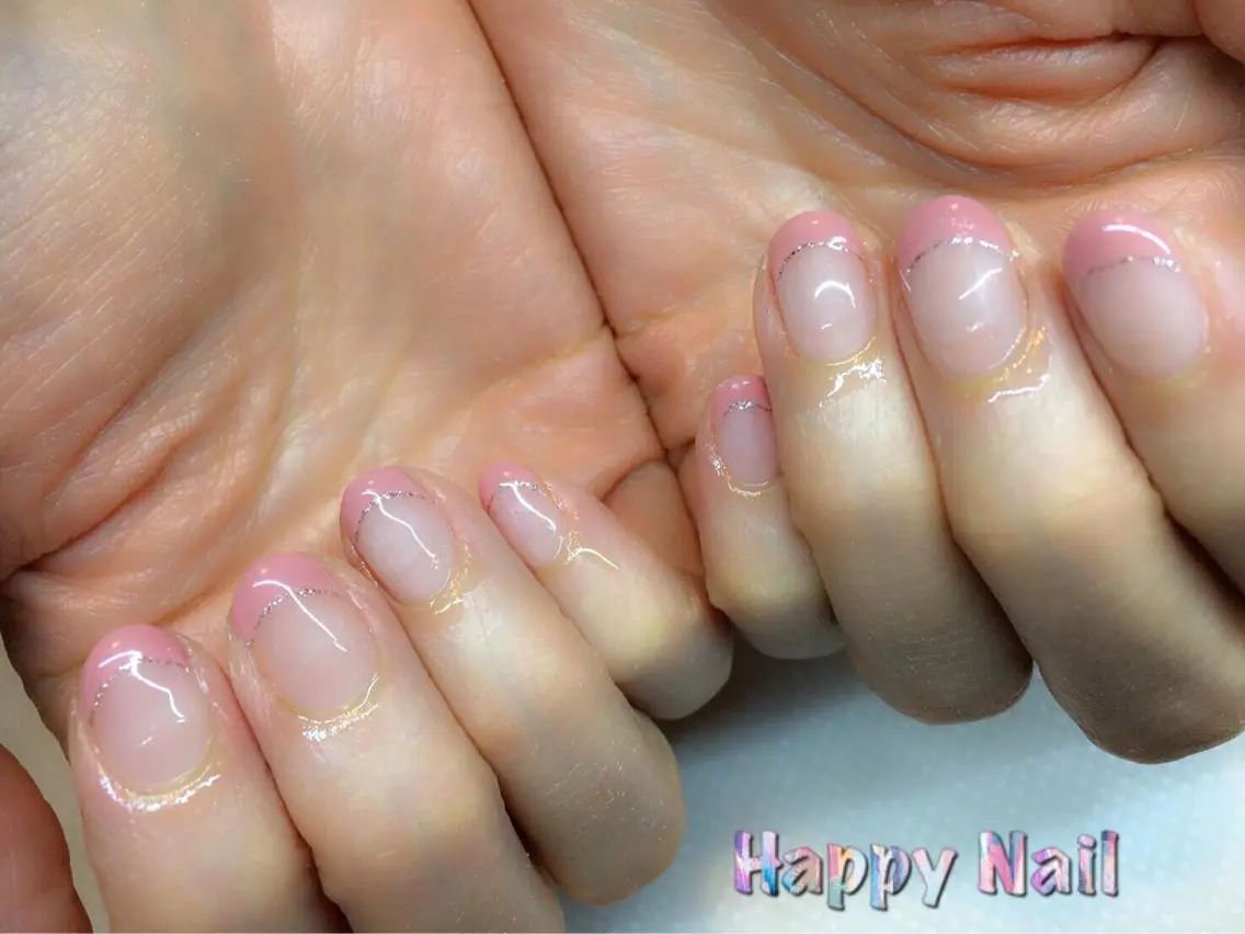 ネイル シンプルネイル Happy Nailのネイルデザイン