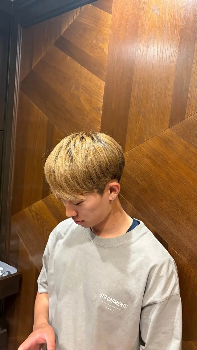 ショート メンズ 佐藤 笑夢のヘアスタイル