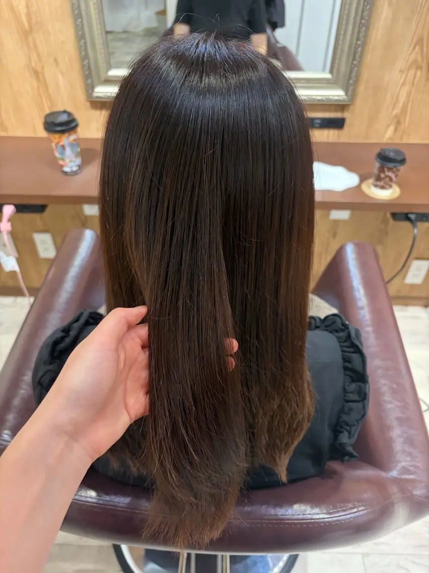 カラー さくら /透明感カラー🎀✨のヘアスタイル