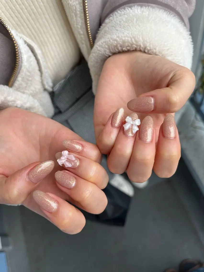 ネイル オーロラネイル フットネイル フレンチネイル ジェルネイル 韓国ネイル ハンドネイル kiki nail たまプラーザのネイルデザイン