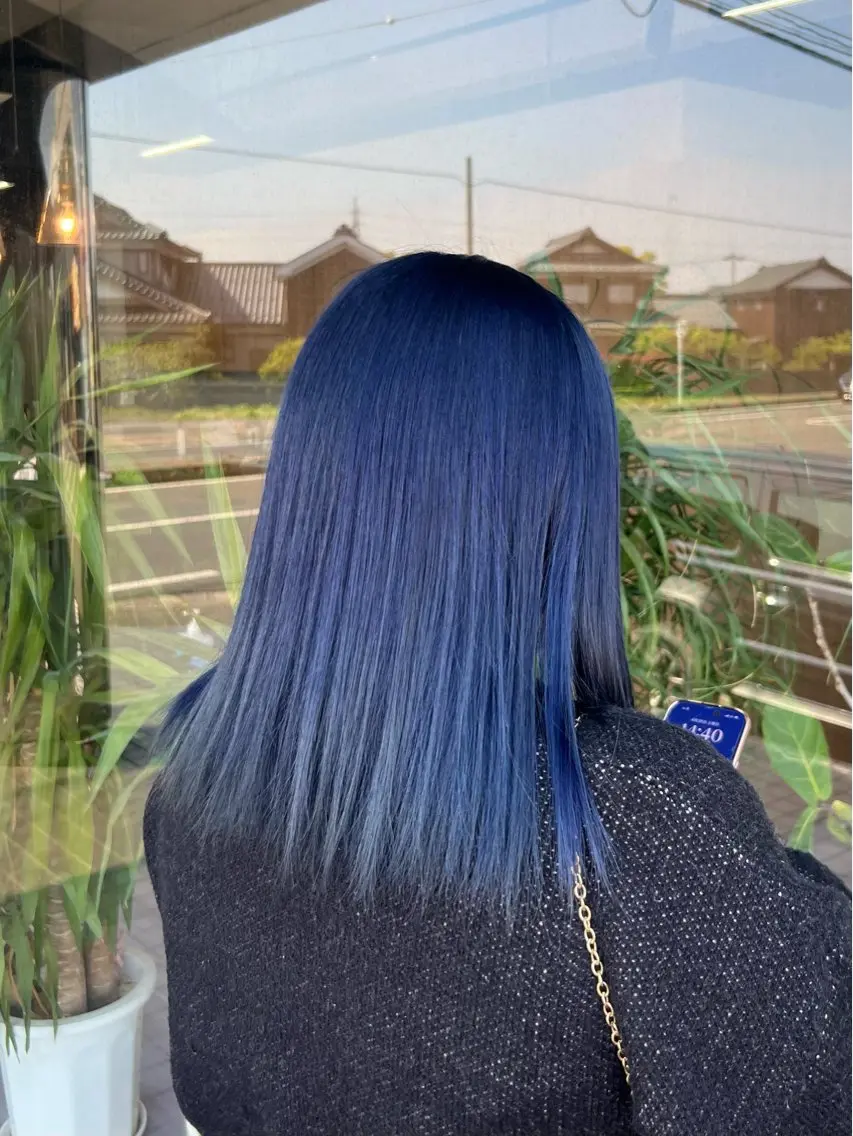 セミロング ヘアカラー arika ミズキのヘアスタイル