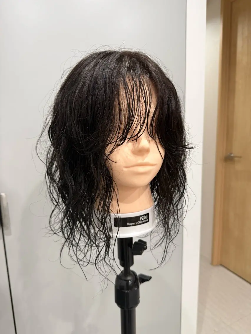 セミロング パーマ カット パーマ 鈴木 千尋のヘアスタイル