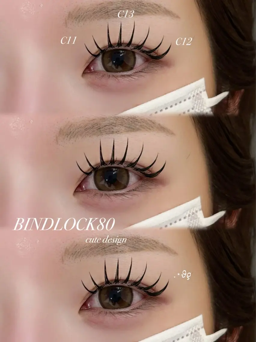 マツエク・マツパ CreBiA🎀 ayaのマツエク・マツパデザイン