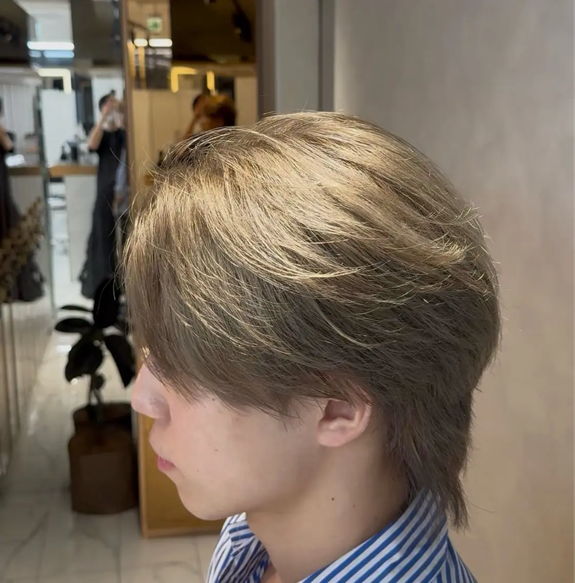 カラー 曲がる縮毛矯正 🇰🇷ユウイのヘアスタイル