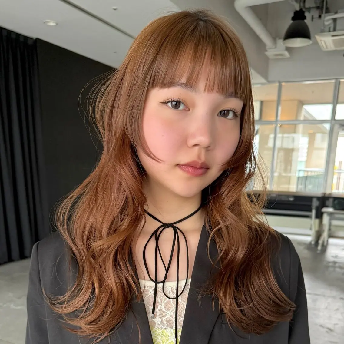 ロング カラー ブリーチ ダブルカラー ブリーチなしカラー SITY.レイヤー ボブ/透明感カラーのヘアスタイル