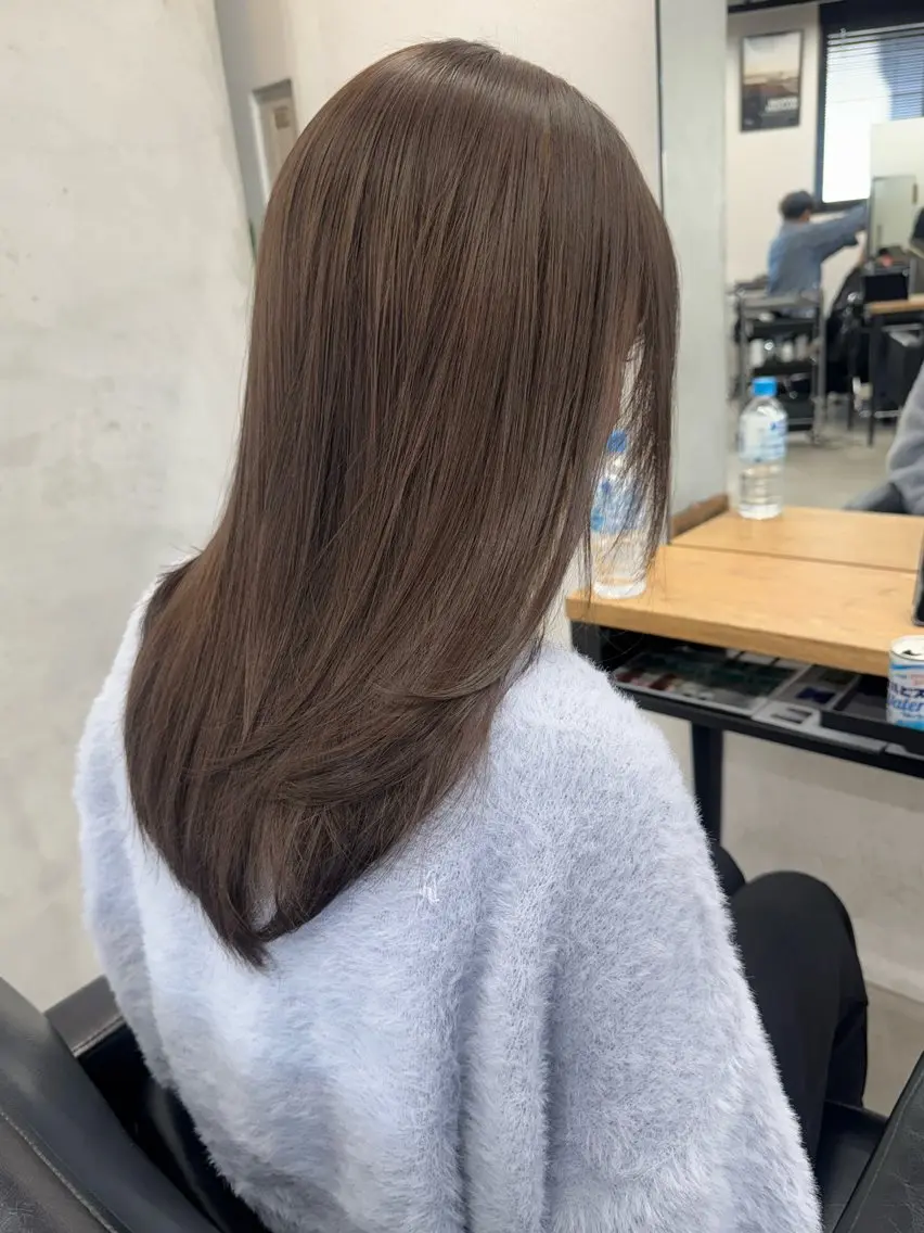 カラー ヘアカラー トリートメント Rico / bob/グレージュのヘアスタイル