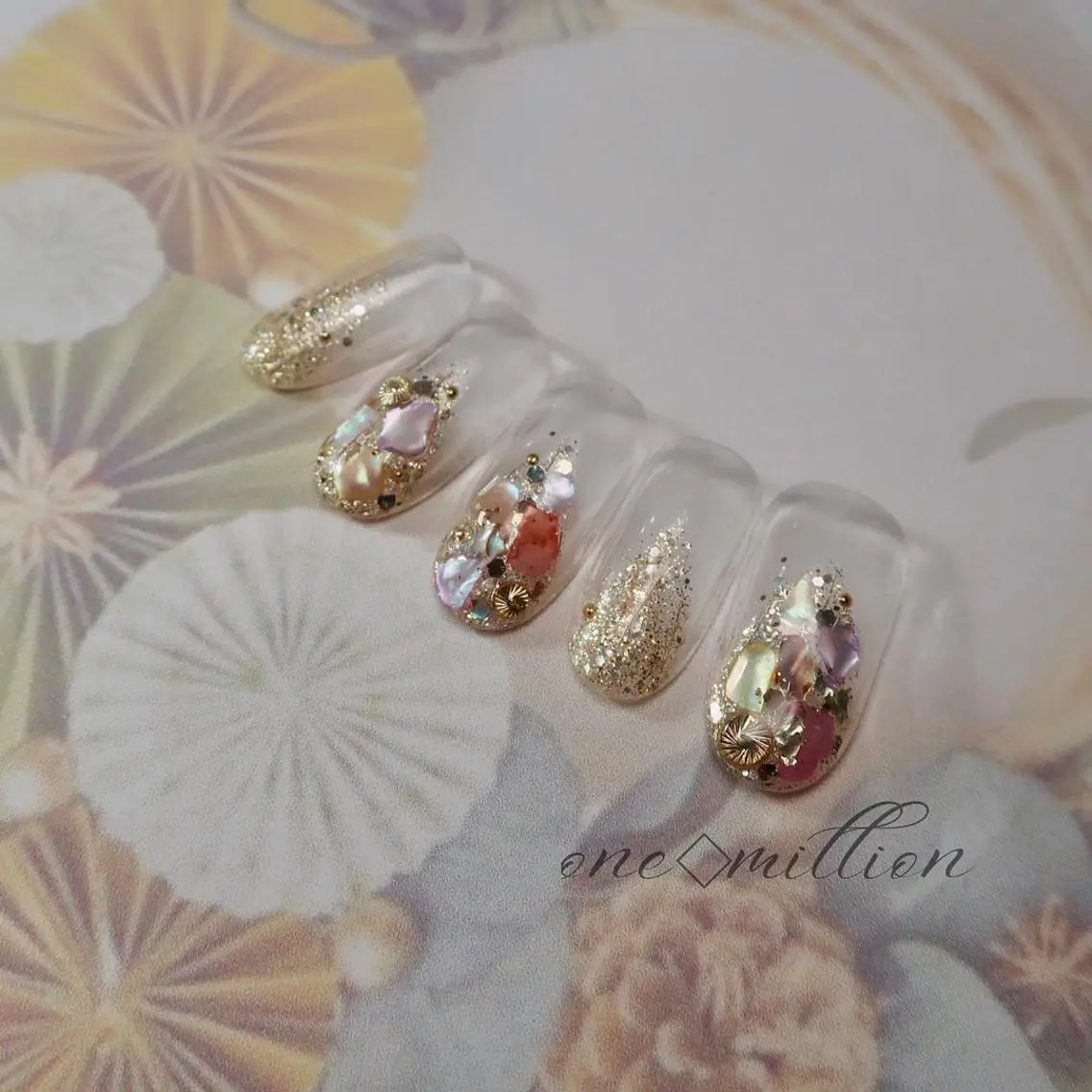 ネイル nail salon ワンミリオンのネイルデザイン