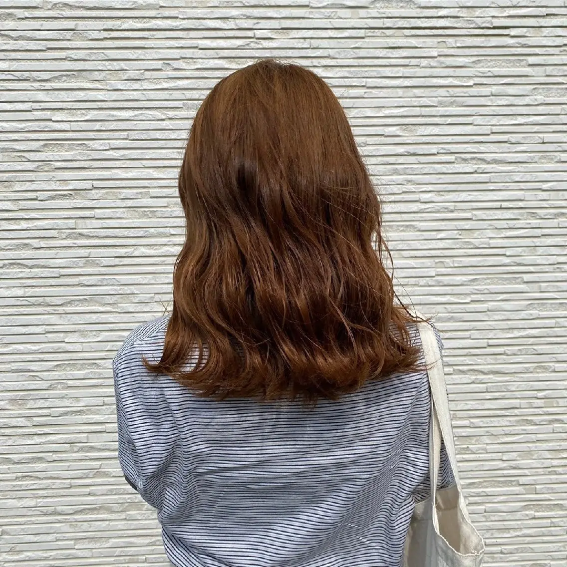 オーガニックカラー+3ステップトリートメントの写真