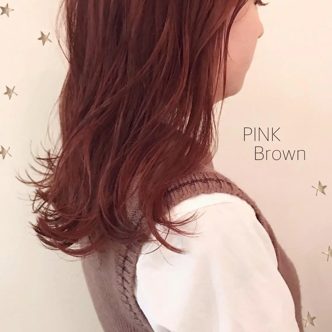 セミロング カラー 市川 千夏のヘアスタイル