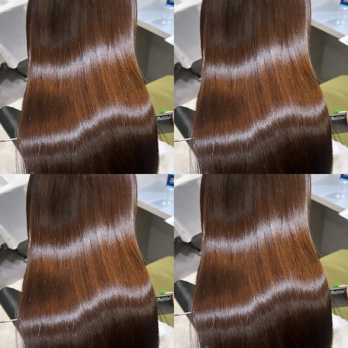 セミロング カラー カット ヘアカラー トリートメント レイヤー×艶髪特化 マネージャー安藤光司のヘアスタイル