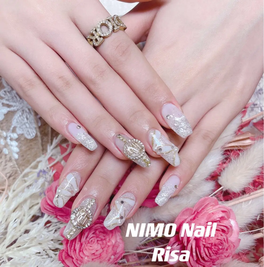 ネイル ハンドネイル RI SA☀️ リサのネイルデザイン