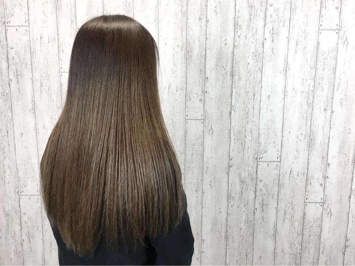 セミロング カラー カット ヘアカラー カット/メンズカット 藤田麻衣のヘアスタイル