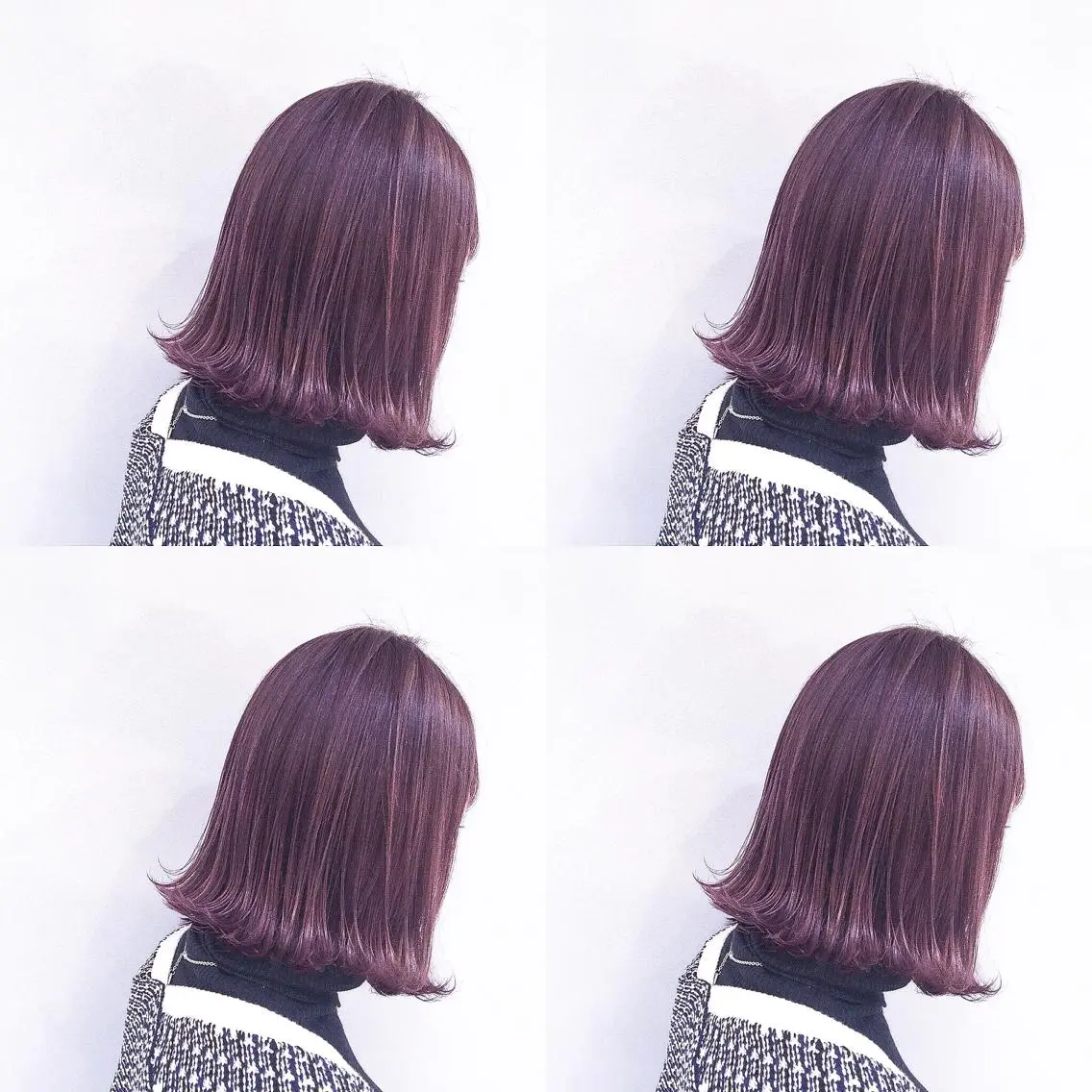 ミディアム カラー なんば髪質改善カラー Ardoreのヘアスタイル