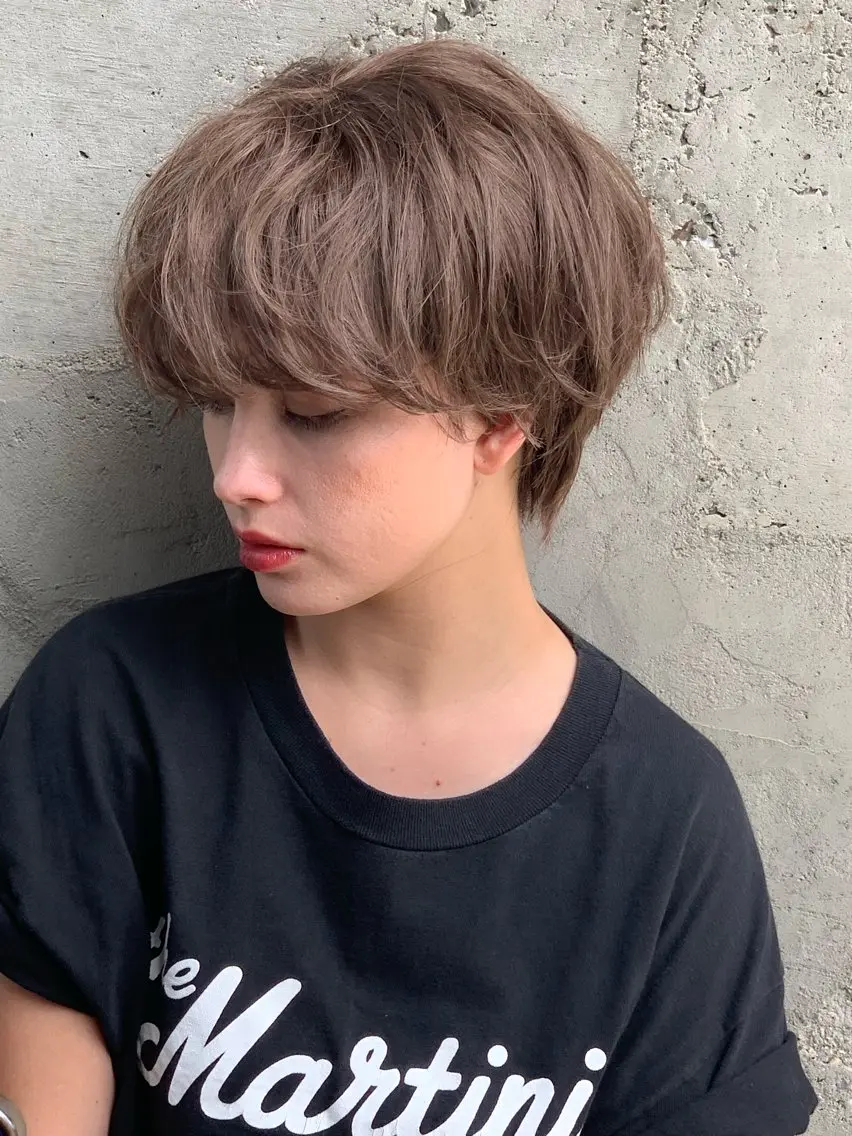ショート ショートヘア 【パリ研修済】貝沼 しおん（矢場町）のヘアスタイル