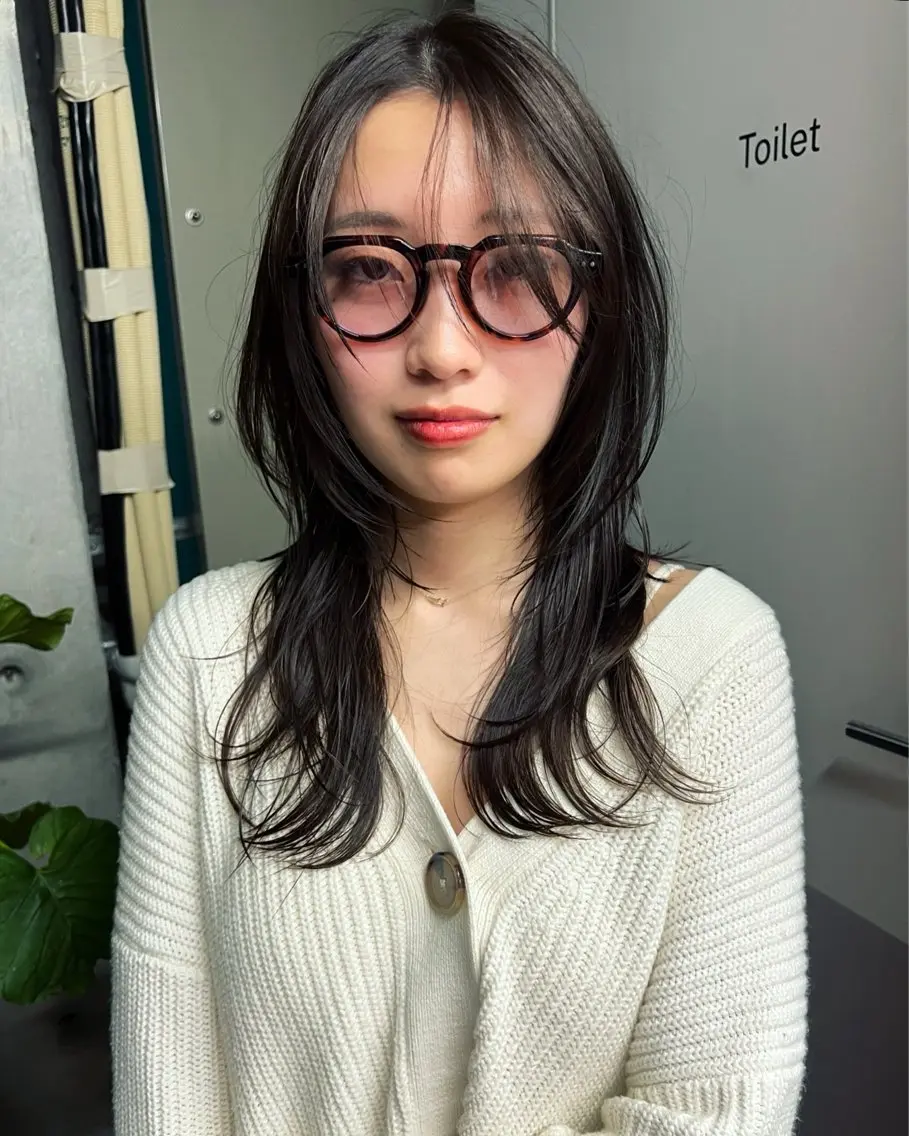 ロング カット ハッシュカット カシマハヤトのヘアスタイル