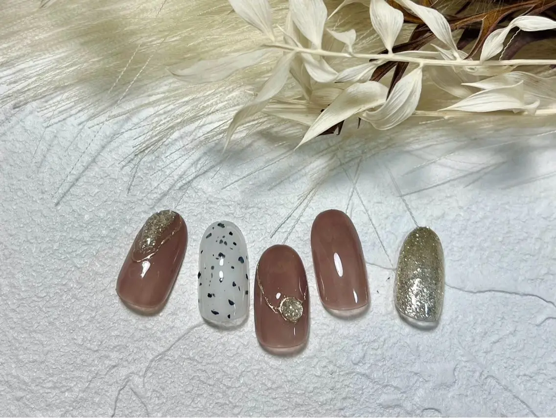 ネイル ジェルネイル メンズネイル パラジェル ワンホンネイル ブライダルネイル ハンドネイル kiki nail &brow二子玉川のネイルデザイン