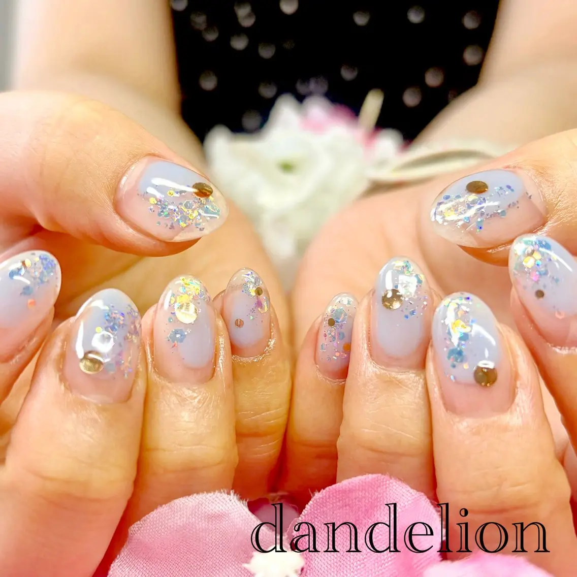ネイル ハンドネイル ハンドケア dandelion ダンデライオンのネイルデザイン