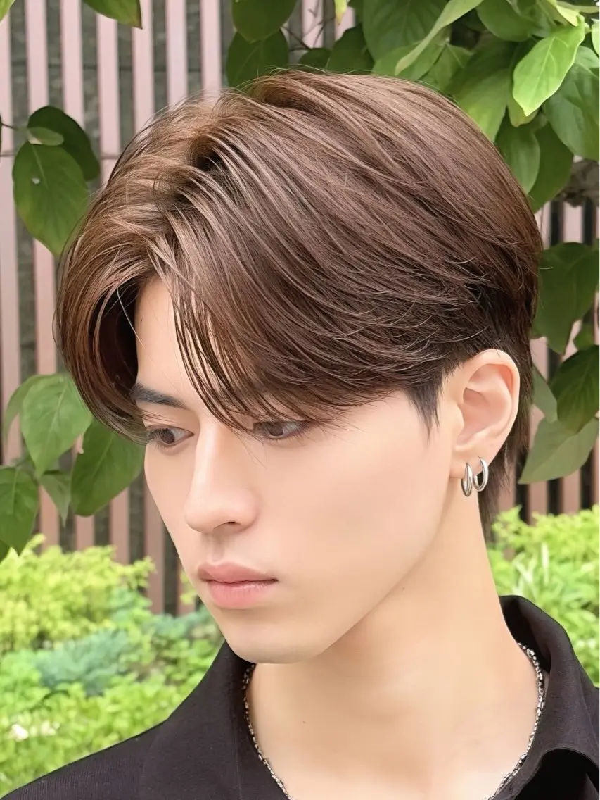 メンズ センターパート メンズ特化🍀田上 一颯/PERCUTのヘアスタイル