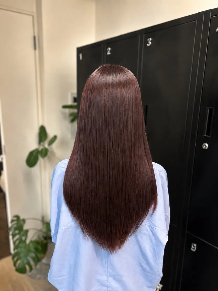 カラー 中田 和花のヘアスタイル