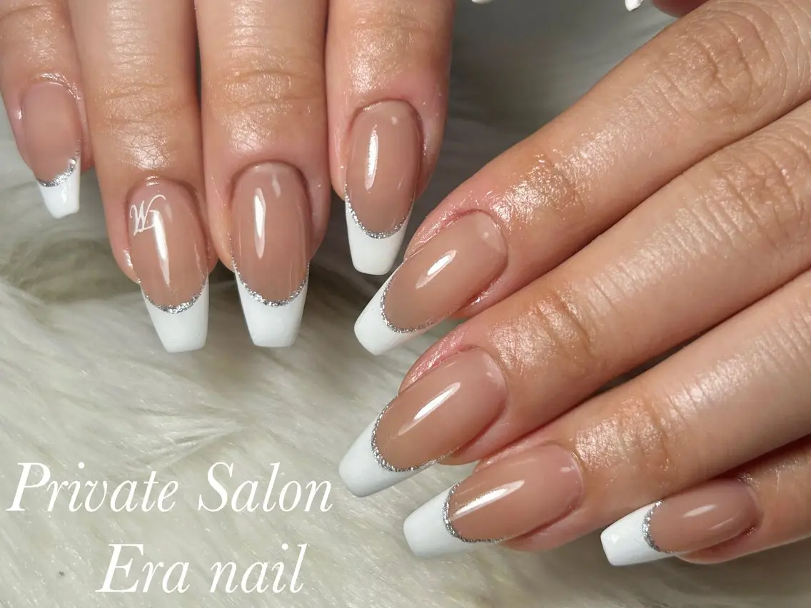 ネイル フレンチネイル ハンドネイル Era nailのネイルデザイン