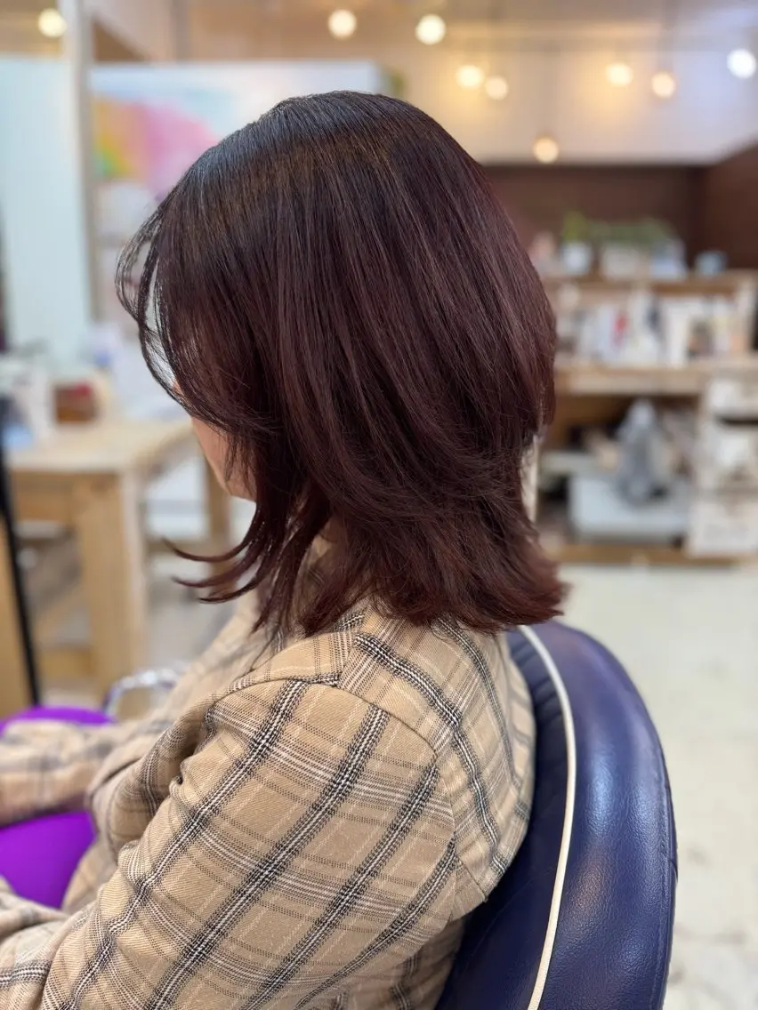 ミディアム 仲田 大記のヘアスタイル