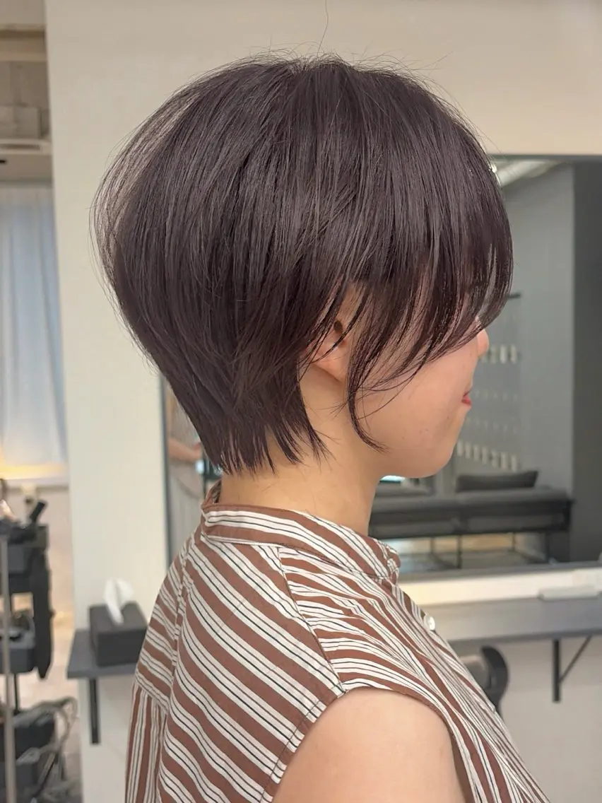 ショート 久保 佳乃のヘアスタイル
