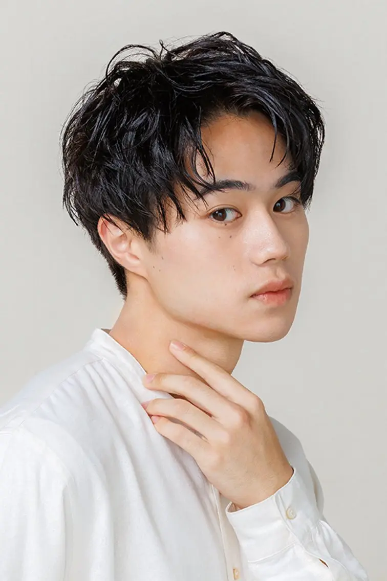 メンズ カット パーマ トリートメント 似合わせカット unix 藤田 学のヘアスタイル
