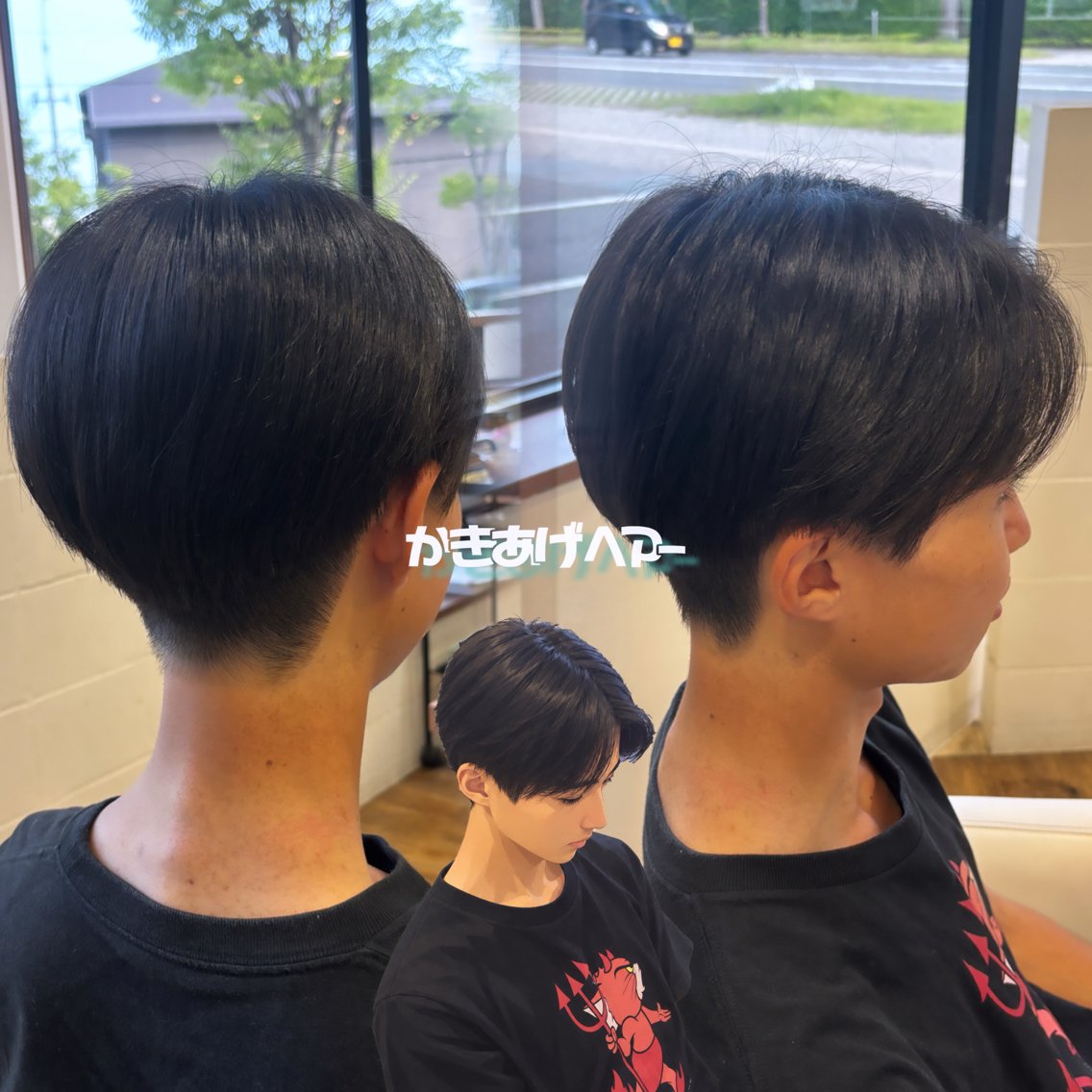 メンズ 青森美容室zip 肴倉  なづなのヘアスタイル
