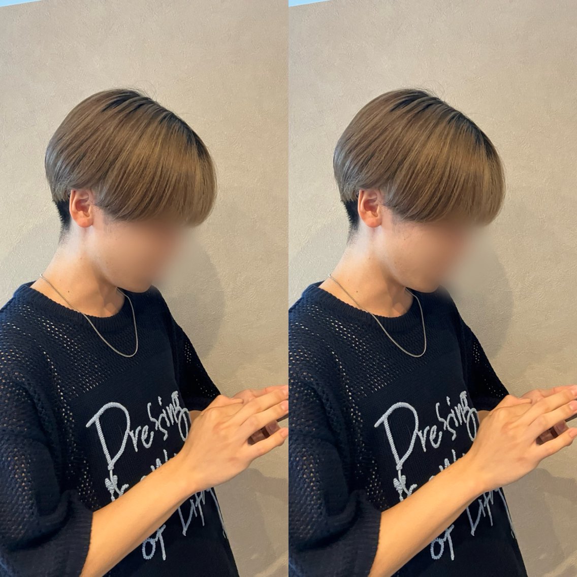 メンズ メンズハイトーン マッシュ モデル様募集中🍒 りおのヘアスタイル
