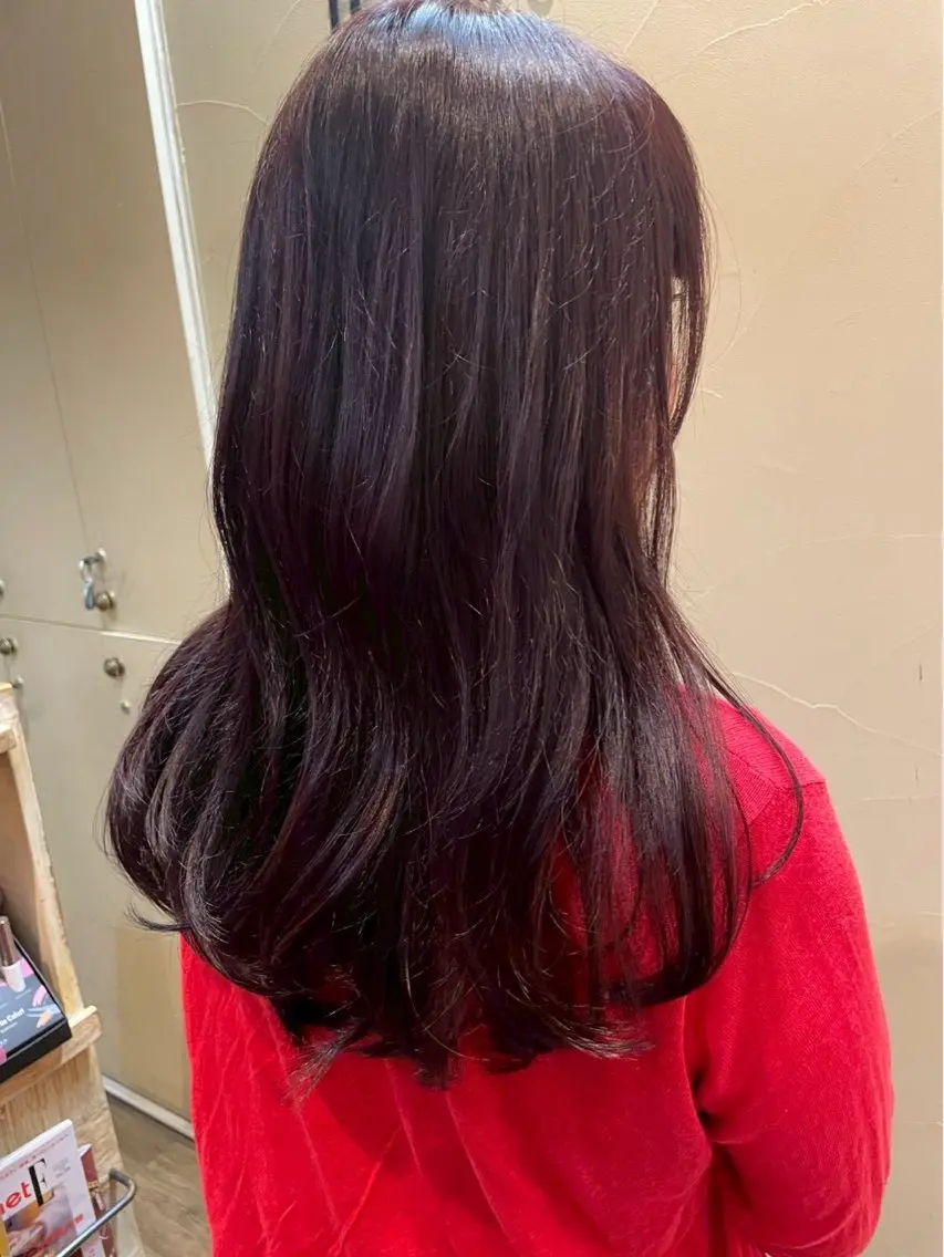 ロング 福本晴海/カラー モデル募集中✨️のヘアスタイル