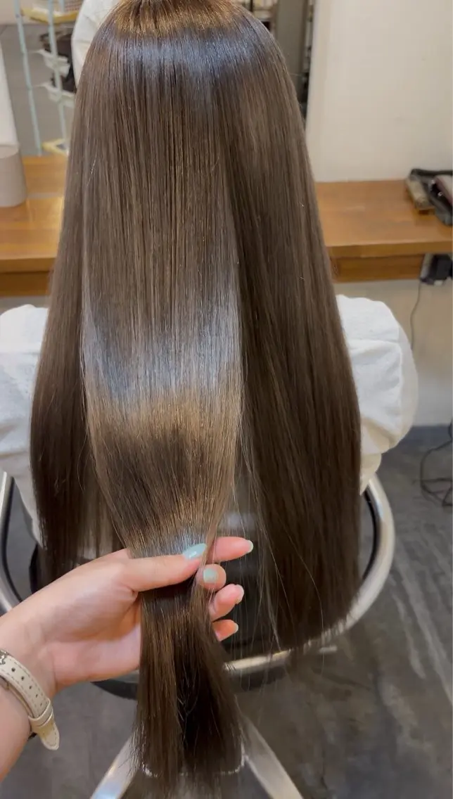 ロング ヘアカラー トリートメント ほのか./ geepのヘアスタイル