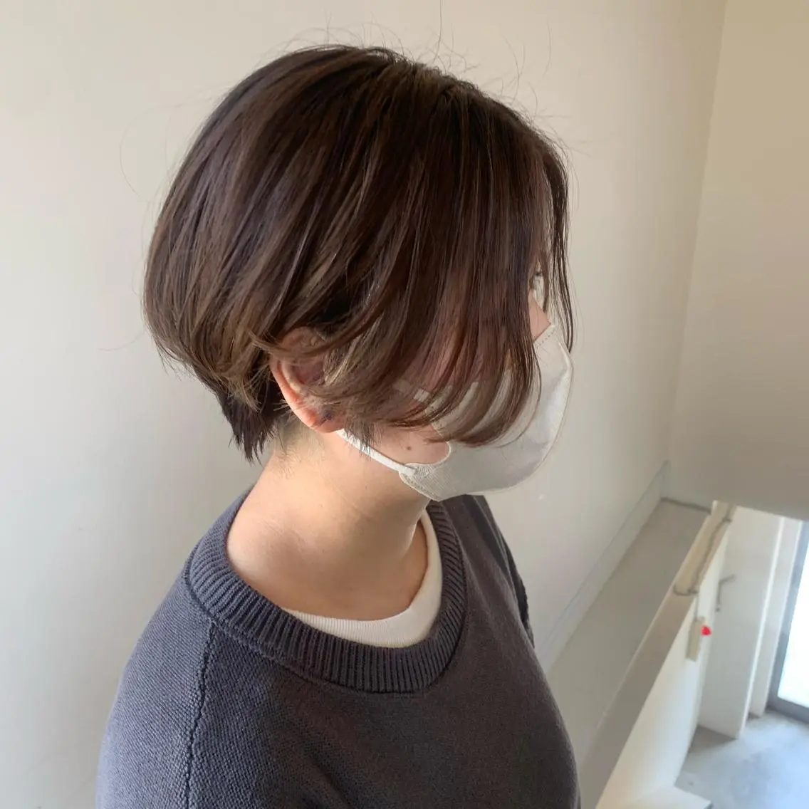 ショート 本間 結衣のヘアスタイル