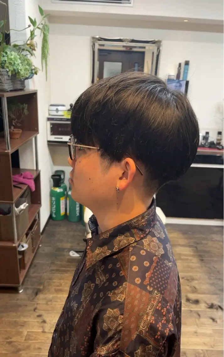 メンズ カット 菅野 誠のヘアスタイル