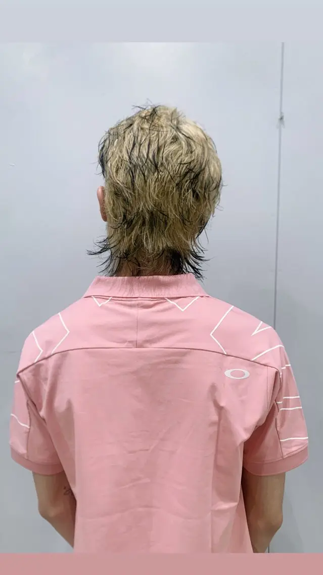 ショート マレットヘア ヘアカラー 高橋 亜紀のヘアスタイル