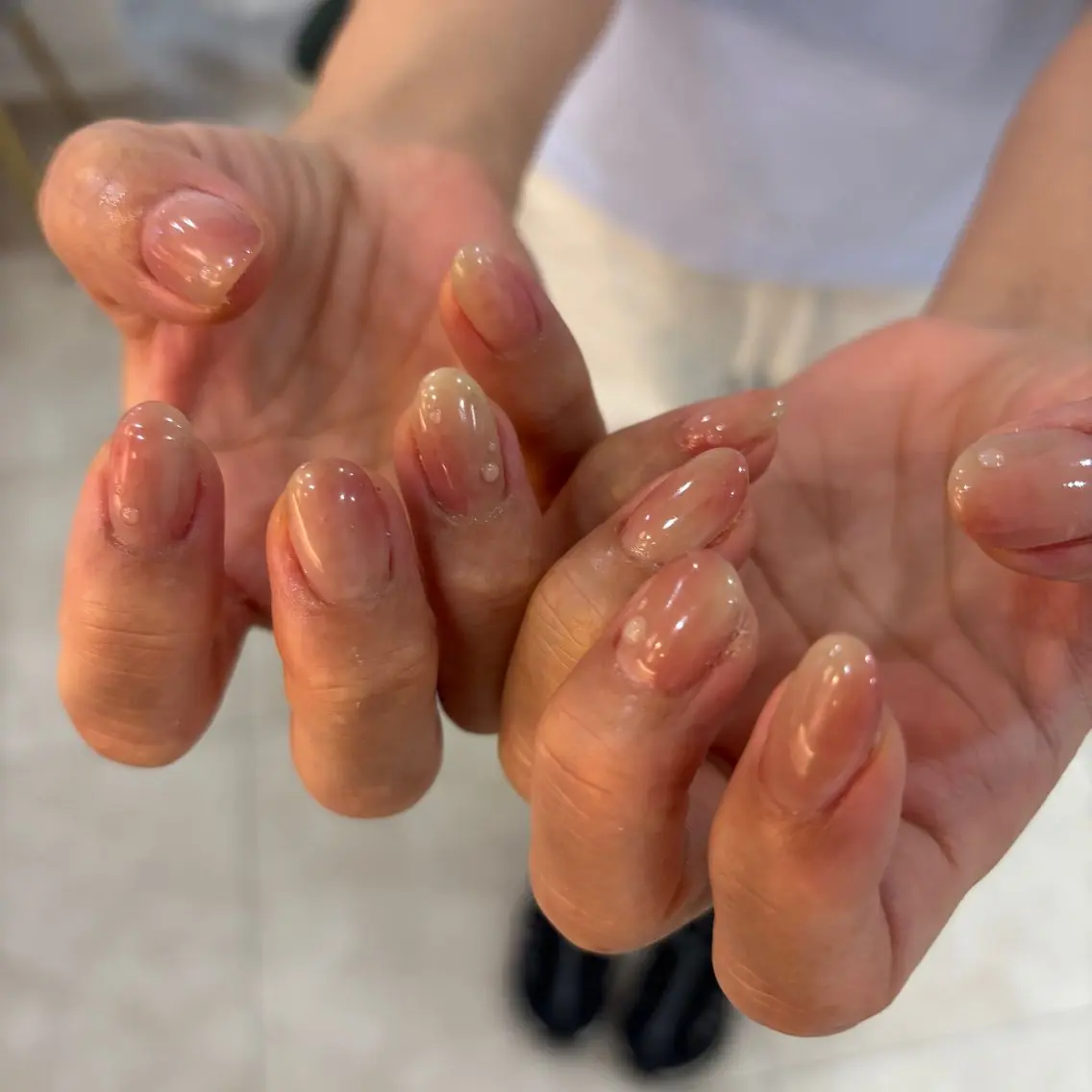 ネイル ハンドネイル 栗田 ゆう子のネイルデザイン