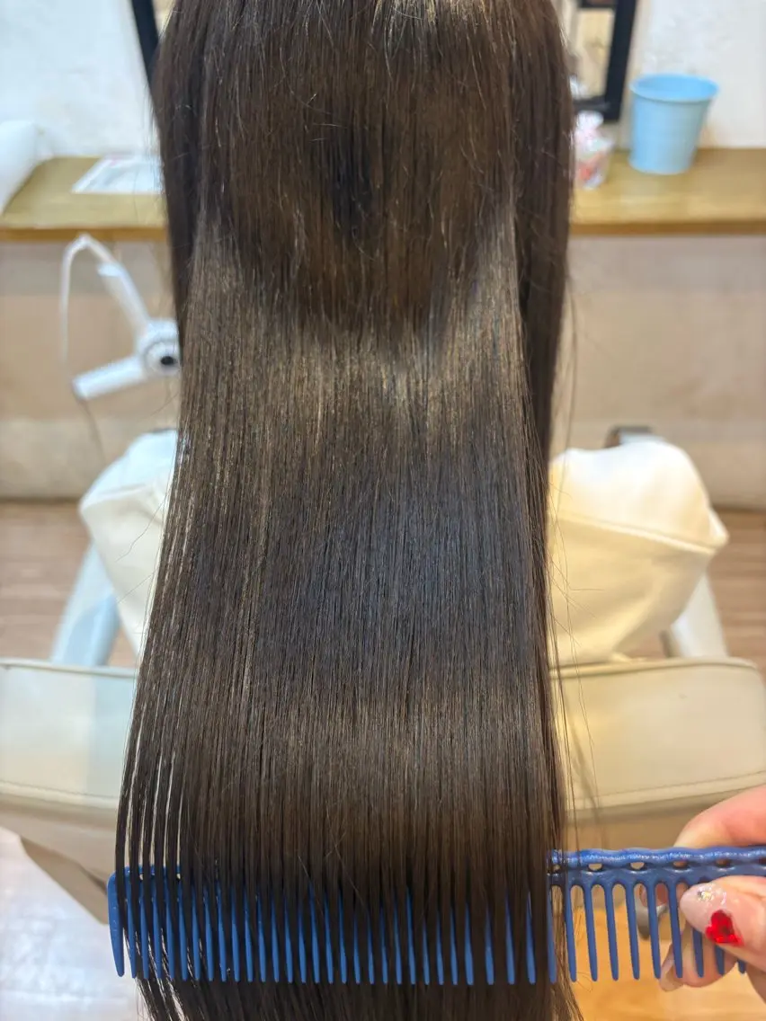 カラー カット ヘアカラー トリートメント 韓国ヘアー🇰🇷 MIWAのヘアスタイル