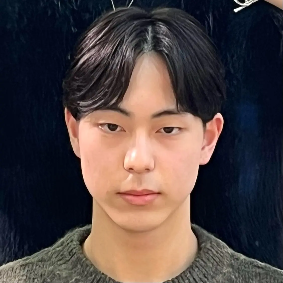 メンズ パーマ フェザーパーマ🌙 毛流れ yuzukiのヘアスタイル